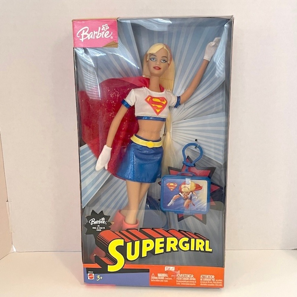2003 Barbie as Supergirl Doll From DC Comics Pop Culture Collection #B5837